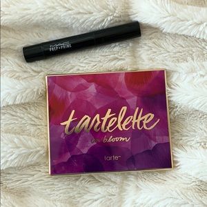 Tarte in bloom palette with MAC prep + prime